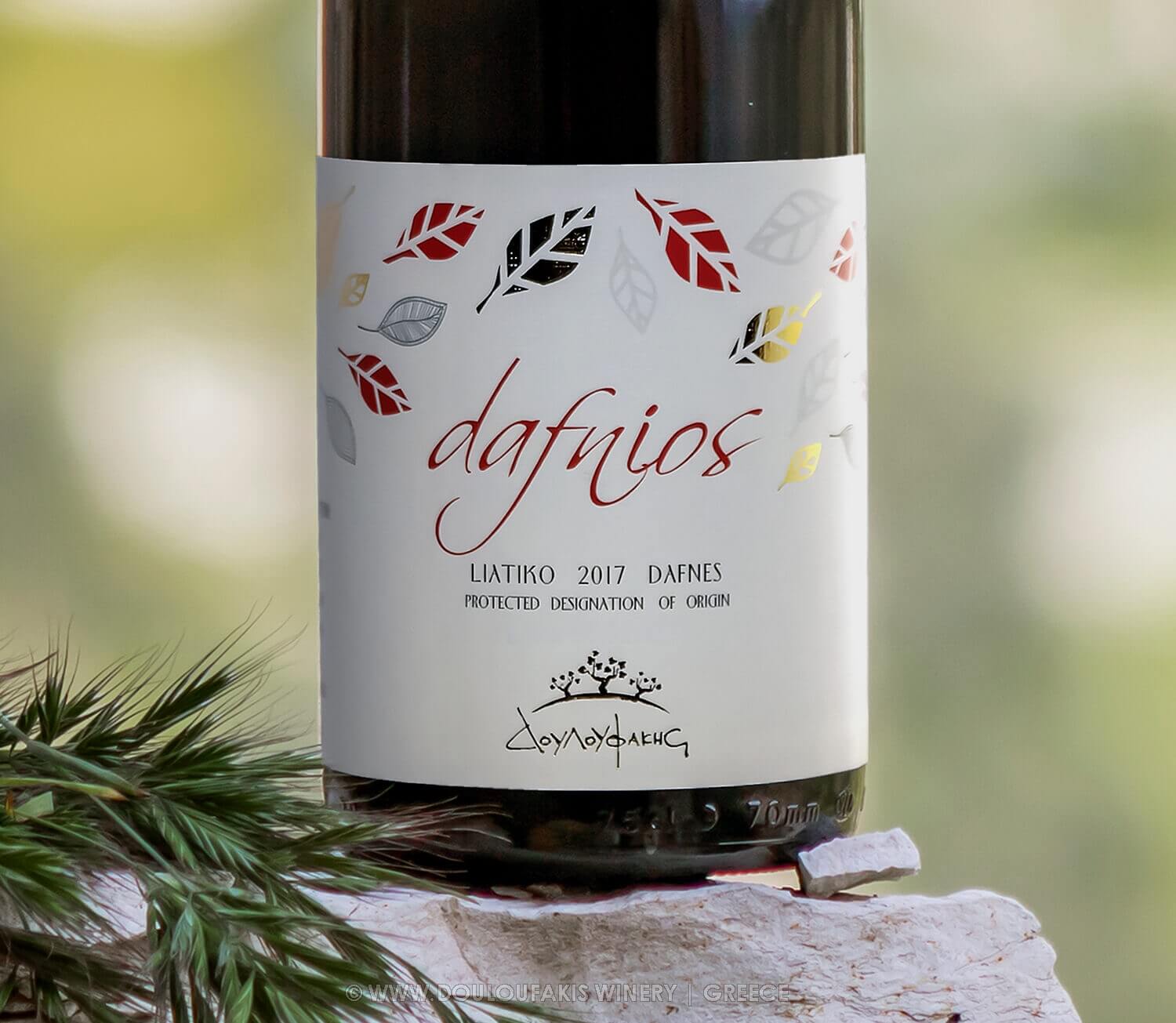 What must a Greek Liatiko wine label write on