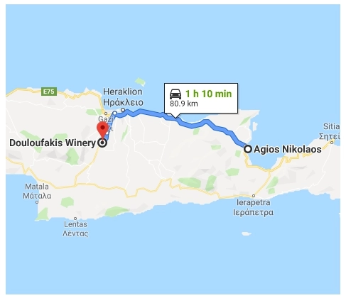 Agios Nikolaos - Douloufakis Winery, Dafnes  Crete