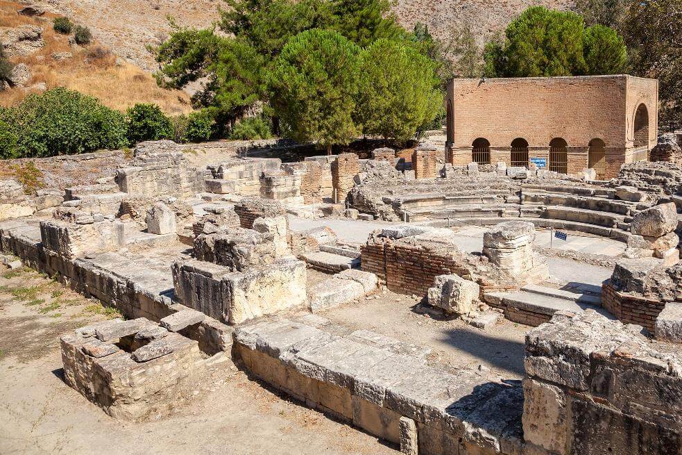 Gortys Archaeological Site south Crete Greece
