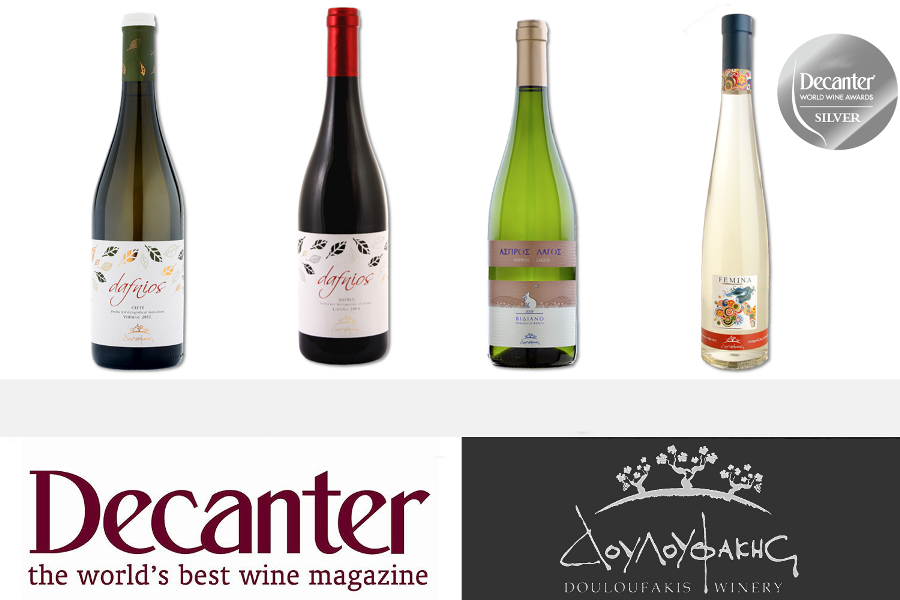 Decanter Awarded greek wines