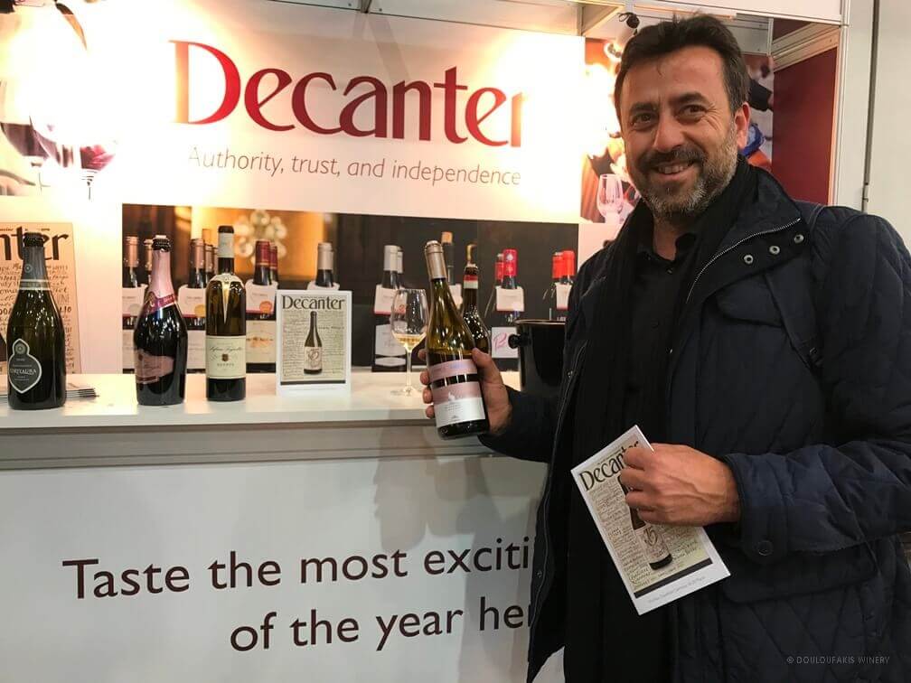 Международное признание винодельни Douloufakis порталом Decanter