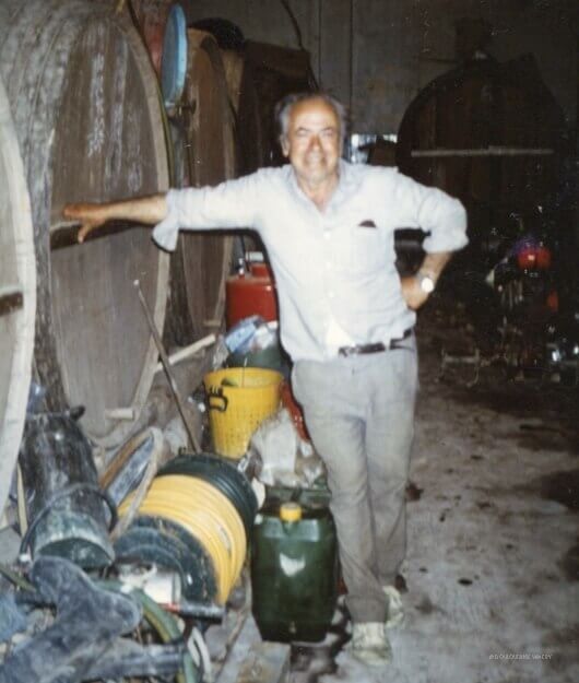 Winemaker George Douloufakis 1980