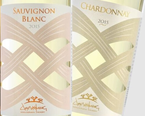 2016 - New label for the whites Chardonnay & Sauvignon Blanc