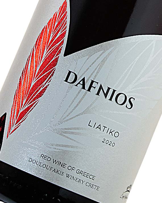 Dafnios Red wine from Liatiko grape variety