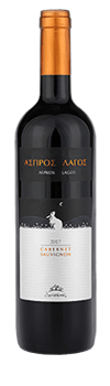 Красное вино Aspros Lagos от Douloufakis 