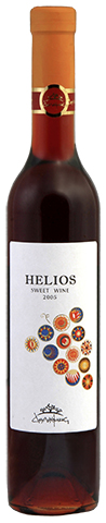 Красное Натуральное сладкое вино Helios от Douloufakis